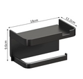 Soporte para papel de baño multiuso