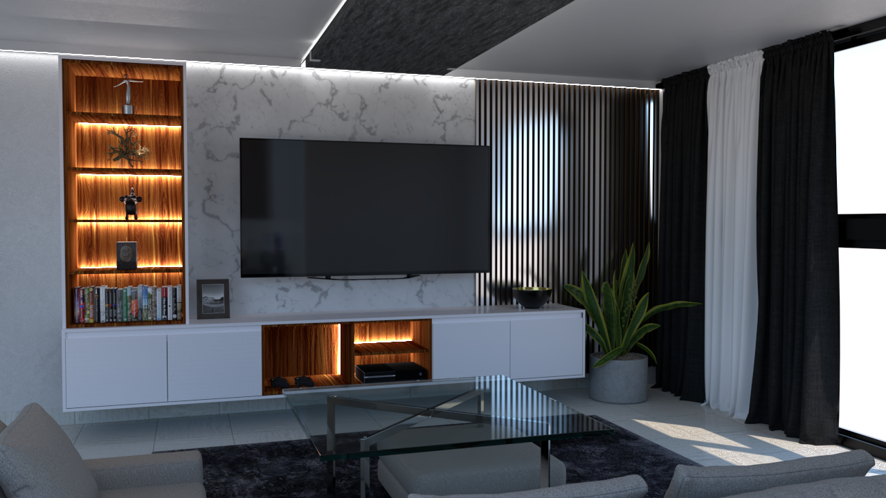 Centro de entretenimiento  para TV MYBY