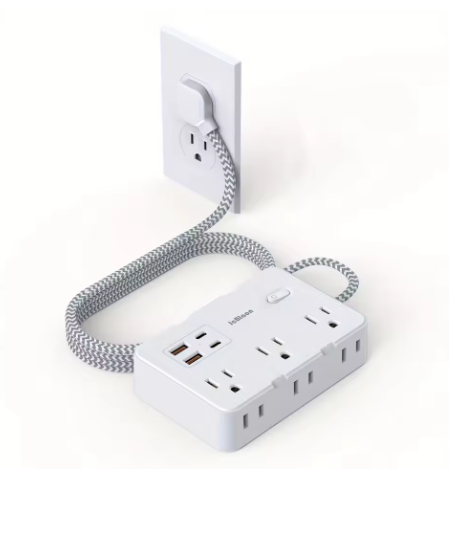 Multicontacto con usb, tipo C y carga rapida