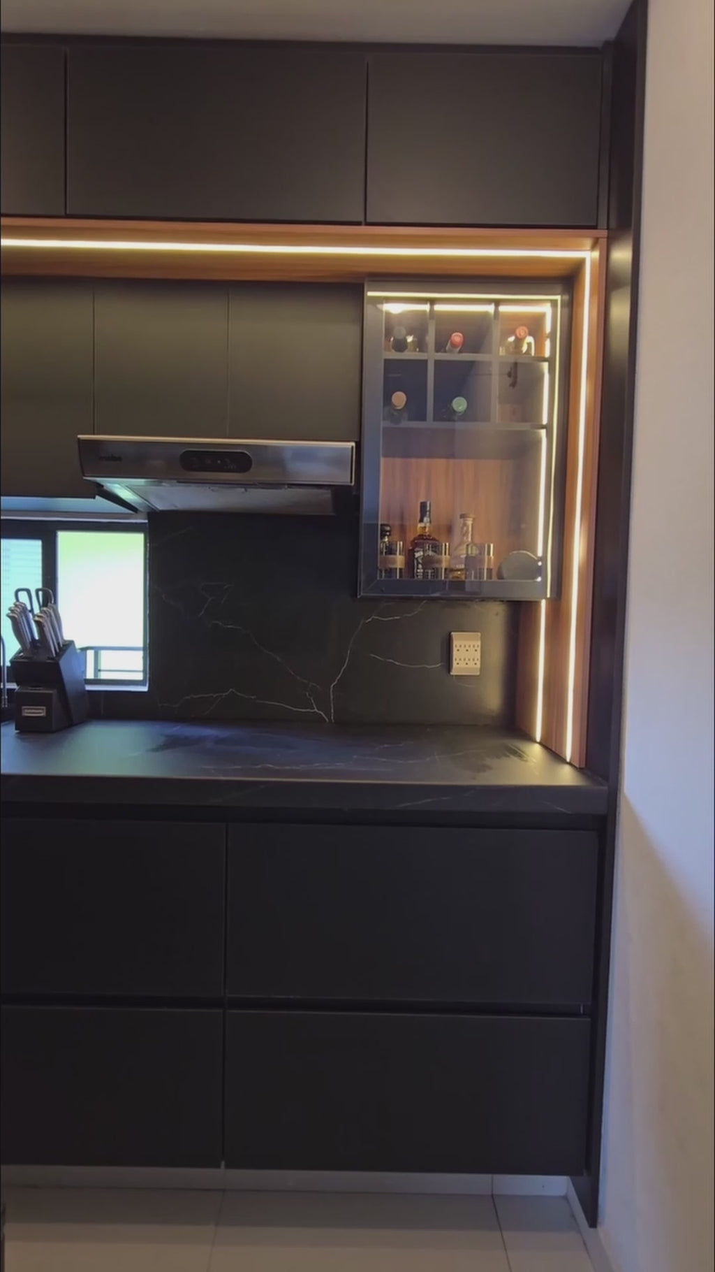 Cocina Integral Elegance compact LED